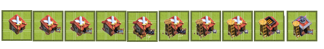 Clash oF Clans barracks