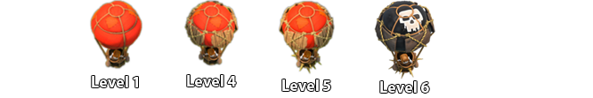 Clash oF Clans baloon