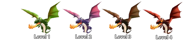 Clash oF Clans dragon